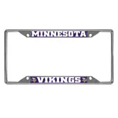 Fan Mats Minnesota Vikings Metal License Plate Frame