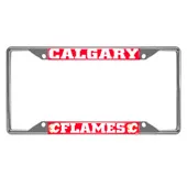 Fan Mats Calgary Flames Metal License Plate Frame