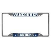 Fan Mats Vancouver Canucks Metal License Plate Frame