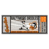 Fan Mats Baltimore Orioles Ticket Runner Rug - 30In. X 72In.