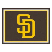 Fan Mats San Diego Padres 8Ft. X 10 Ft. Plush Area Rug