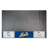 Fan Mats New York Mets Vinyl Grill Mat - 26In. X 42In.