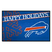 Fan Mats Buffalo Bills Starter Accent Rug - 19In. X 30In. Happy Holidays Starter Mat