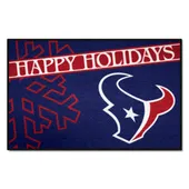 Fan Mats Houston Texans Starter Accent Rug - 19In. X 30In. Happy Holidays Starter Mat