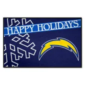 Fan Mats Philadelphia Eagles Starter Accent Rug - 19In. X 30In. Happy Holidays Starter Mat