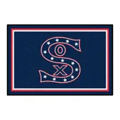 Fan Mats Chicago White Sox 4Ft. X 6Ft. Plush Area Rug