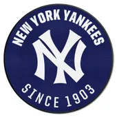 Fan Mats New York Yankees Roundel Rug - 27In. Diameter