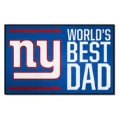 Fan Mats New York Giants Starter Accent Rug - 19In. X 30In. World's Best Dad Starter Mat