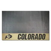 Fan Mats Colorado Buffaloes Vinyl Grill Mat - 26In. X 42In.