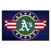 Fan Mats Oakland Athletics Starter Accent Rug - 19In. X 30In. Patriotic Starter Mat