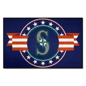 Fan Mats Seattle Mariners Starter Accent Rug - 19In. X 30In. Patriotic Starter Mat