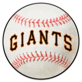 Fan Mats New York Giants Baseball Rug - 27In. Diameter