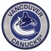 Fan Mats Vancouver Canucks Roundel Rug - 27In. Diameter