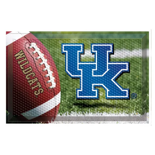 Fan Mats Kentucky Wildcats Rubber Scraper Door Mat