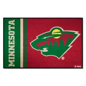 Fan Mats Minnesota Wild Starter Accent Rug - 19In. X 30In. Uniform Design