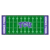 Fan Mats Tcu Horned Frogs Field Runner Mat - 30In. X 72In.