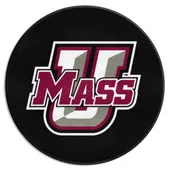 Fan Mats Umass Minutemen Hockey Puck Rug - 27In. Diameter