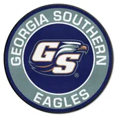 Fan Mats Georgia Southern Eagles Roundel Rug - 27In. Diameter