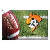 Fan Mats Oklahoma State Cowboys Rubber Scraper Door Mat