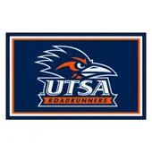 Fan Mats Utsa Roadrunners 4Ft. X 6Ft. Plush Area Rug