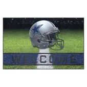 Fan Mats Dallas Cowboys Rubber Door Mat - 18In. X 30In.