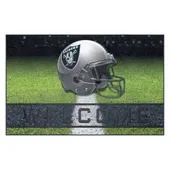 Fan Mats Las Vegas Raiders Rubber Door Mat - 18In. X 30In.