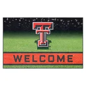 Fan Mats Texas Tech Red Raiders Rubber Door Mat - 18In. X 30In.