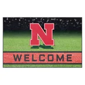 Fan Mats Nebraska Cornhuskers Rubber Door Mat - 18In. X 30In.