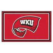 Fan Mats Western Kentucky Hilltoppers 4Ft. X 6Ft. Plush Area Rug