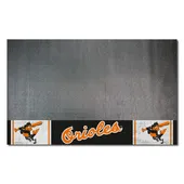 Fan Mats Baltimore Orioles Vinyl Grill Mat - 26In. X 42In.