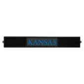 Fan Mats Kansas Jayhawks Bar Drink Mat - 3.25In. X 24In.