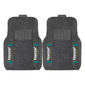 Fan Mats Jacksonville Jaguars 2 Piece Deluxe Car Mat Set