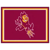 Fan Mats Arizona State Sun Devils 8Ft. X 10 Ft. Plush Area Rug