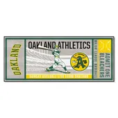 Fan Mats Oakland Athletics Ticket Runner Rug - 30In. X 72In.