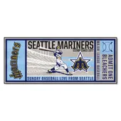 Fan Mats Seattle Mariners Ticket Runner Rug - 30In. X 72In.