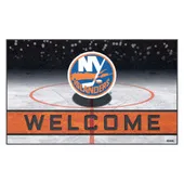 Fan Mats New York Islanders Rubber Door Mat - 18In. X 30In.