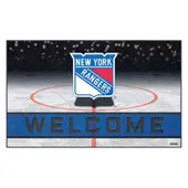 Fan Mats New York Rangers Rubber Door Mat - 18In. X 30In.