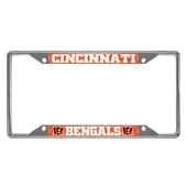 Fan Mats Cincinnati Bengals Metal License Plate Frame