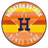 Fan Mats Houston Astros Roundel Rug - 27In. Diameter