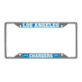 Fan Mats Los Angeles Chargers Metal License Plate Frame