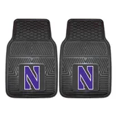 Fan Mats Northwestern Wildcats Heavy Duty Car Mat Set - 2 Pieces