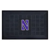 Fan Mats Northwestern Wildcats Heavy Duty Vinyl Medallion Door Mat - 19.5In. X 31In.