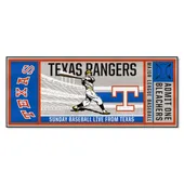 Fan Mats Texas Rangers Ticket Runner Rug - 30In. X 72In.