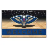 Fan Mats New Orleans Pelicans Rubber Door Mat - 18In. X 30In.