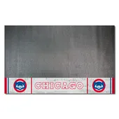 Fan Mats Chicago Cubs Vinyl Grill Mat - 26In. X 42In.