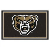 Fan Mats Oakland Golden Grizzlies 4Ft. X 6Ft. Plush Area Rug