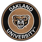 Fan Mats Oakland Golden Grizzlies Roundel Rug - 27In. Diameter