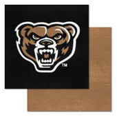 Fan Mats Oakland Golden Grizzlies Team Carpet Tiles - 45 Sq Ft.