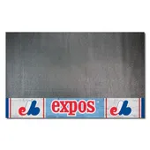 Fan Mats Montreal Expos Vinyl Grill Mat - 26In. X 42In.