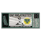 Fan Mats Oakland Athletics Ticket Runner Rug - 30In. X 72In.